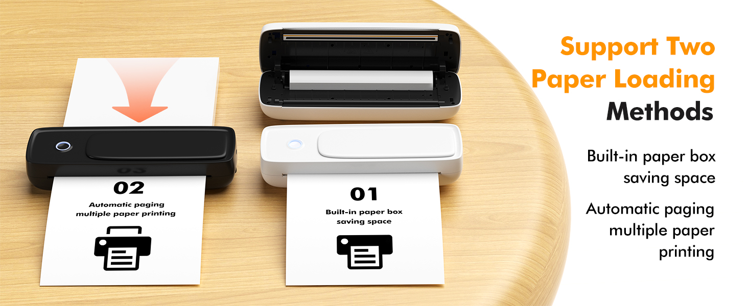 휴대용 감열지 프린터 203dpi 해상도 USB 인터페 - Printer Paper 리뷰 및 가격