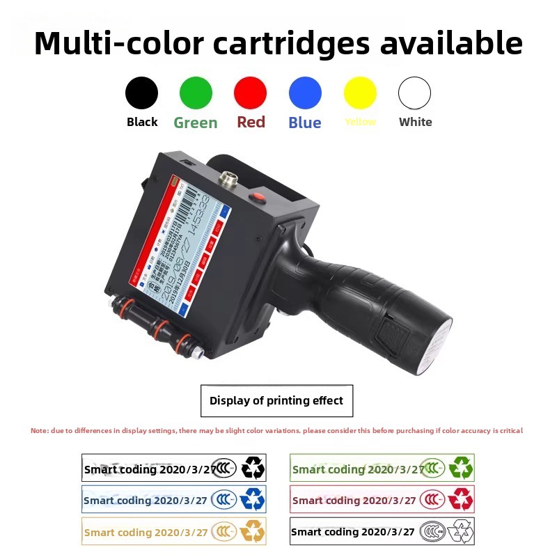 코딩 머신 잉크젯 프린터 지능형 디지털 휴대용 소형 코 - Barcode Printer 리뷰 및 가격