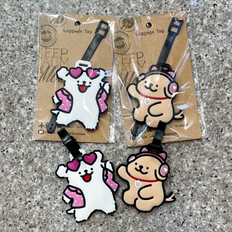    귀여운 만화 강아지 실리콘 러기지 태그 분실 방 - Label Maker 리뷰 및 가격